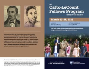 RCWEC 2023 Catto-LeCount Fellows Program Brochure
